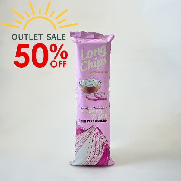 ぺルネスロングポテトチップスサワークリーム＆オニオン味